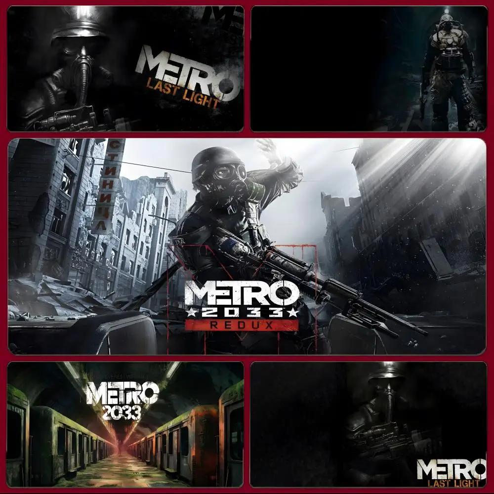game postapocalyptic M-Metro Last Light Mouse Pad Large Gaming Mousepad with Stitched Edges Thickened Desk Mat PC
game postapocalyptic M-Metro Last Light Mouse Pad Large Gaming Mousepad with Stitched Edges Thickened Desk Mat PC