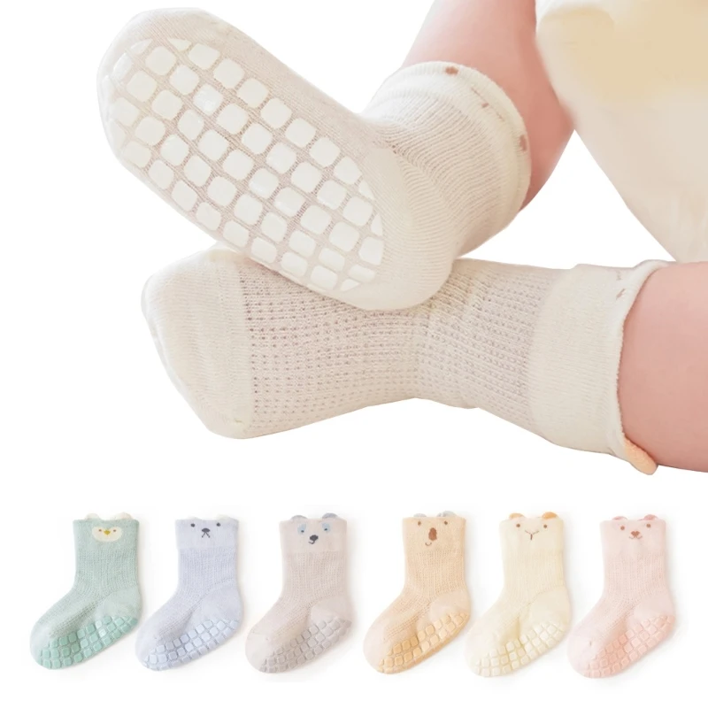 B2EB 3 Pair Cartoon Floor Socks Warm and Cotton Infants Socks Set Indoor Outdoor
B2EB 3 Pair Cartoon Floor Socks Warm and Cotton Infants Socks Set Indoor Outdoor