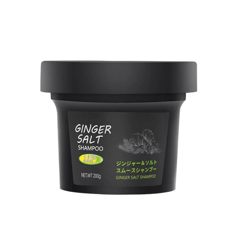 200g Ginger Salt Double Clean Shampoo Ginger Sea Salt Sweeps Hair Follicle Oil To Remove Dandruff Nourish and Relieve Itching
200g Ginger Salt Double Clean Shampoo Ginger Sea Salt Sweeps Hair Follicle Oil To Remove Dandruff Nourish and Relieve Itching