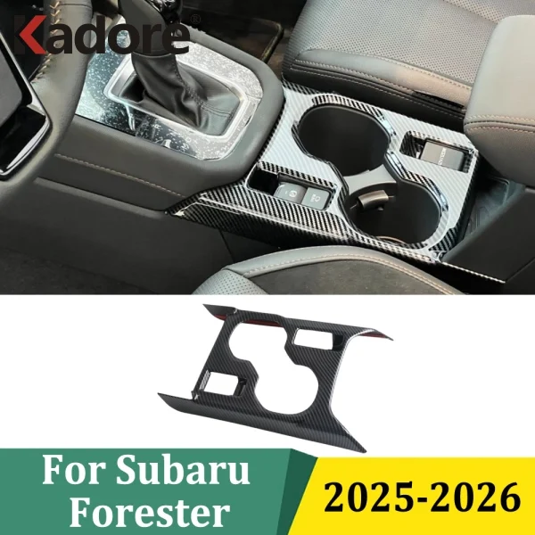 Для Subaru Forester 2025 2026, передний держатель для стакана с водой, рамка, панель, наклейка, отделка салона, аксессуары для стайлинга автомобиля (LHD) 
Для Subaru Forester 2025 2026, передний держатель для стакана с водой, рамка, панель, наклейка, отделка салона, аксессуары для стайлинга автомобиля (LHD)