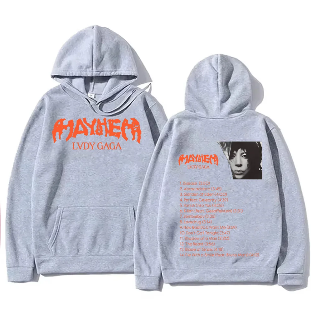 Lady Gaga Mayhem Pullovers 2025 New Album Fashion Men/women Hoodies Women/Men Retro Harajuku Sweatshirt Fall Y2K Clothing Hoody
Lady Gaga Mayhem Pullovers 2025 New Album Fashion Men/women Hoodies Women/Men Retro Harajuku Sweatshirt Fall Y2K Clothing Hoody