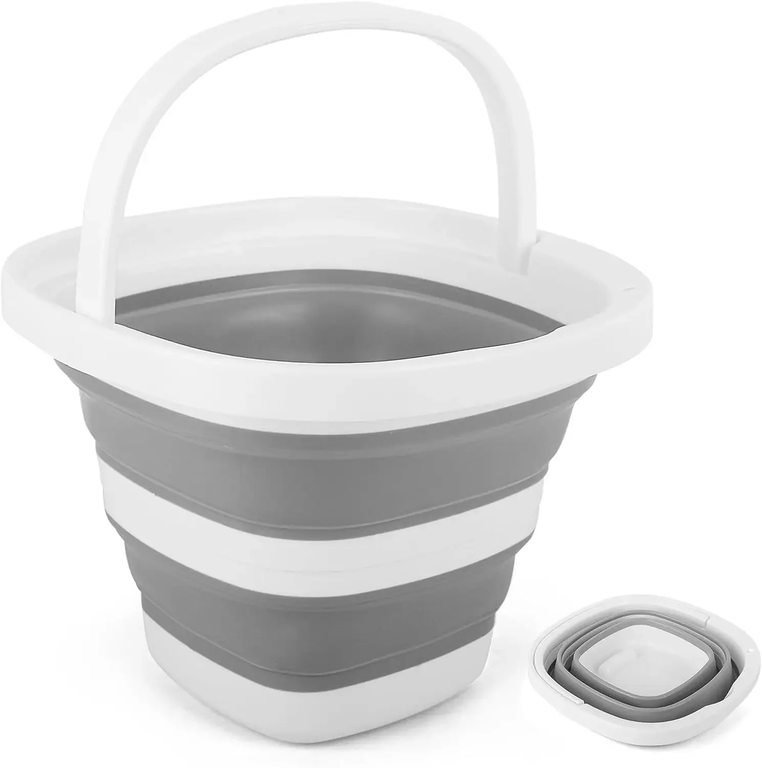 5L Collapsible Bucket with Handle, Foldable for Car Wash, Cleaning, Camping, Outdoor Use
5L Collapsible Bucket with Handle, Foldable for Car Wash, Cleaning, Camping, Outdoor Use