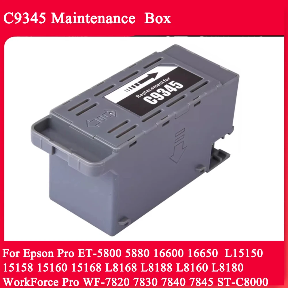 C9345 Резервуар для отработанных чернил для принтера Epson L15150 L15160 L15158 L15168 L6578 L6558 WF-7820 4820 ET-5800 ET-5850 ET-5880
C9345 Резервуар для отработанных чернил для принтера Epson L15150 L15160 L15158 L15168 L6578 L6558 WF-7820 4820 ET-5800 ET-5850 ET-5880