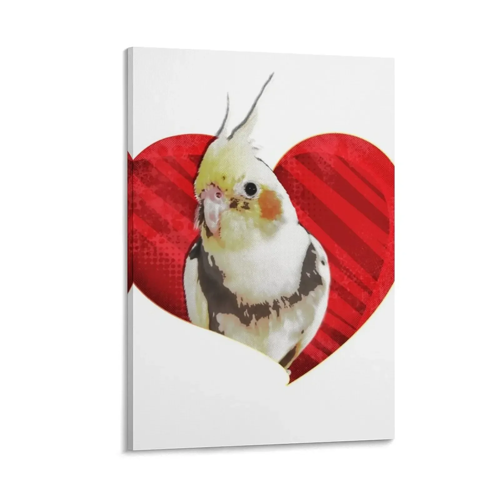 Cockatiel love! Canvas Painting decorative picture for living room Decorative picture bedroom decor
Cockatiel love! Canvas Painting decorative picture for living room Decorative picture bedroom decor
