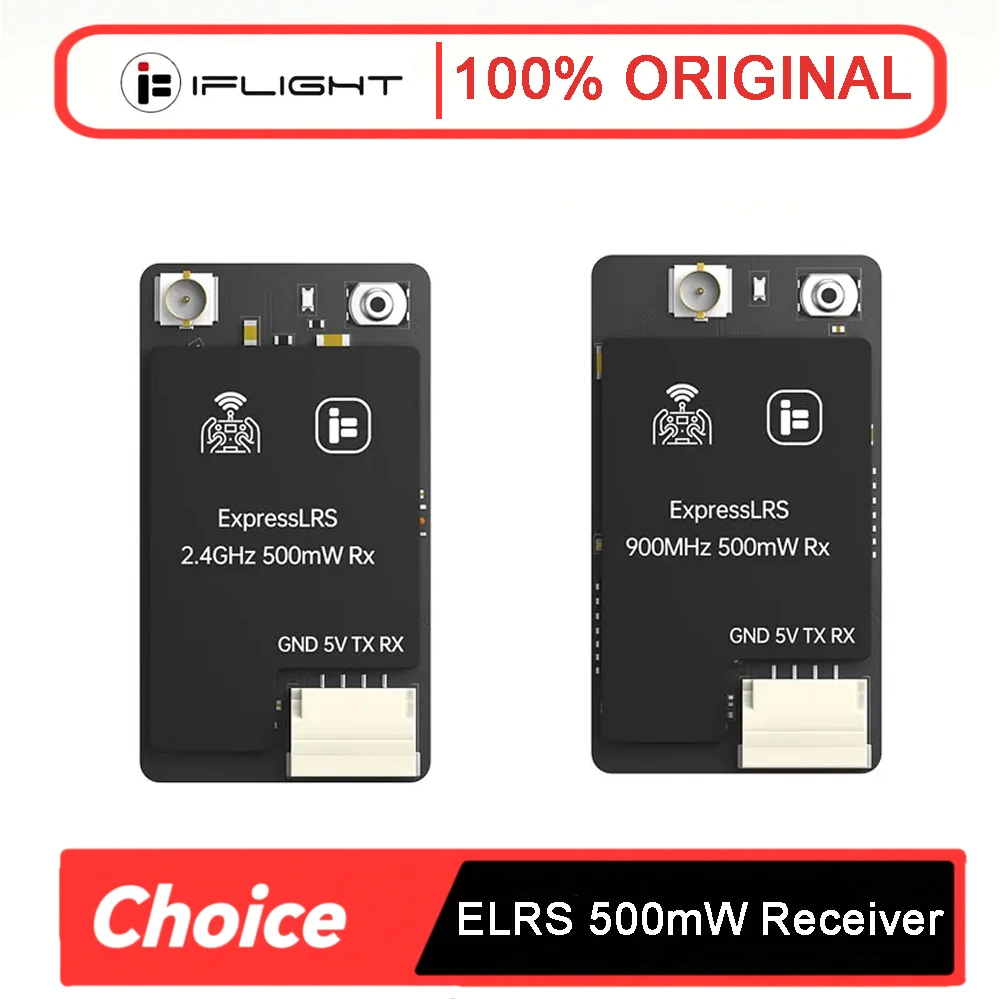 Приемник iFlight ExpressLRS 500 мВт — одиночная антенна 900 МГц/2,4 ГГц, ELRS RX для деталей FPV
Приемник iFlight ExpressLRS 500 мВт — одиночная антенна 900 МГц/2,4 ГГц, ELRS RX для деталей FPV