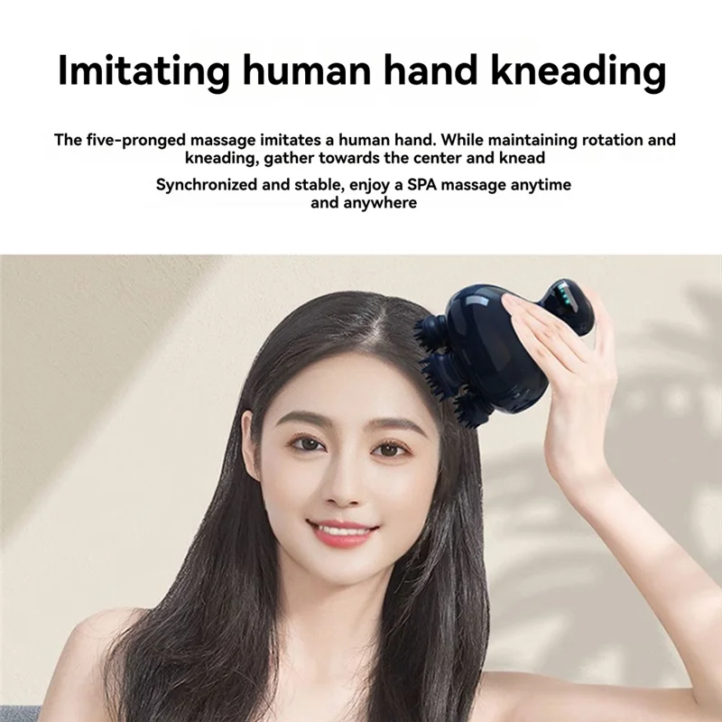 【Hot Selling!】Deep Tissue EMS Head Massage Cordless Electric Shiatsu Scalp Massager Promotes Hair Growth Waterproof Stress Relie
【Hot Selling!】Deep Tissue EMS Head Massage Cordless Electric Shiatsu Scalp Massager Promotes Hair Growth Waterproof Stress Relie