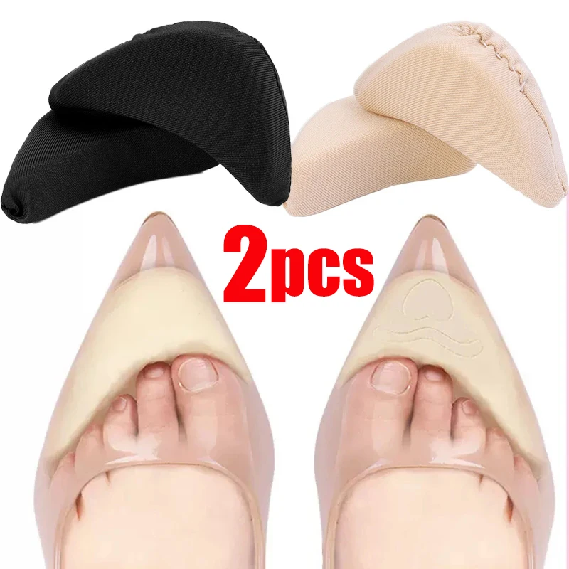 1Pair Women Sponge Forefoot Insert Toe Plug Half Forefoot Cushion Anti-pain Big Shoes Toe Front Long Top Filler Shoes Pads
1Pair Women Sponge Forefoot Insert Toe Plug Half Forefoot Cushion Anti-pain Big Shoes Toe Front Long Top Filler Shoes Pads