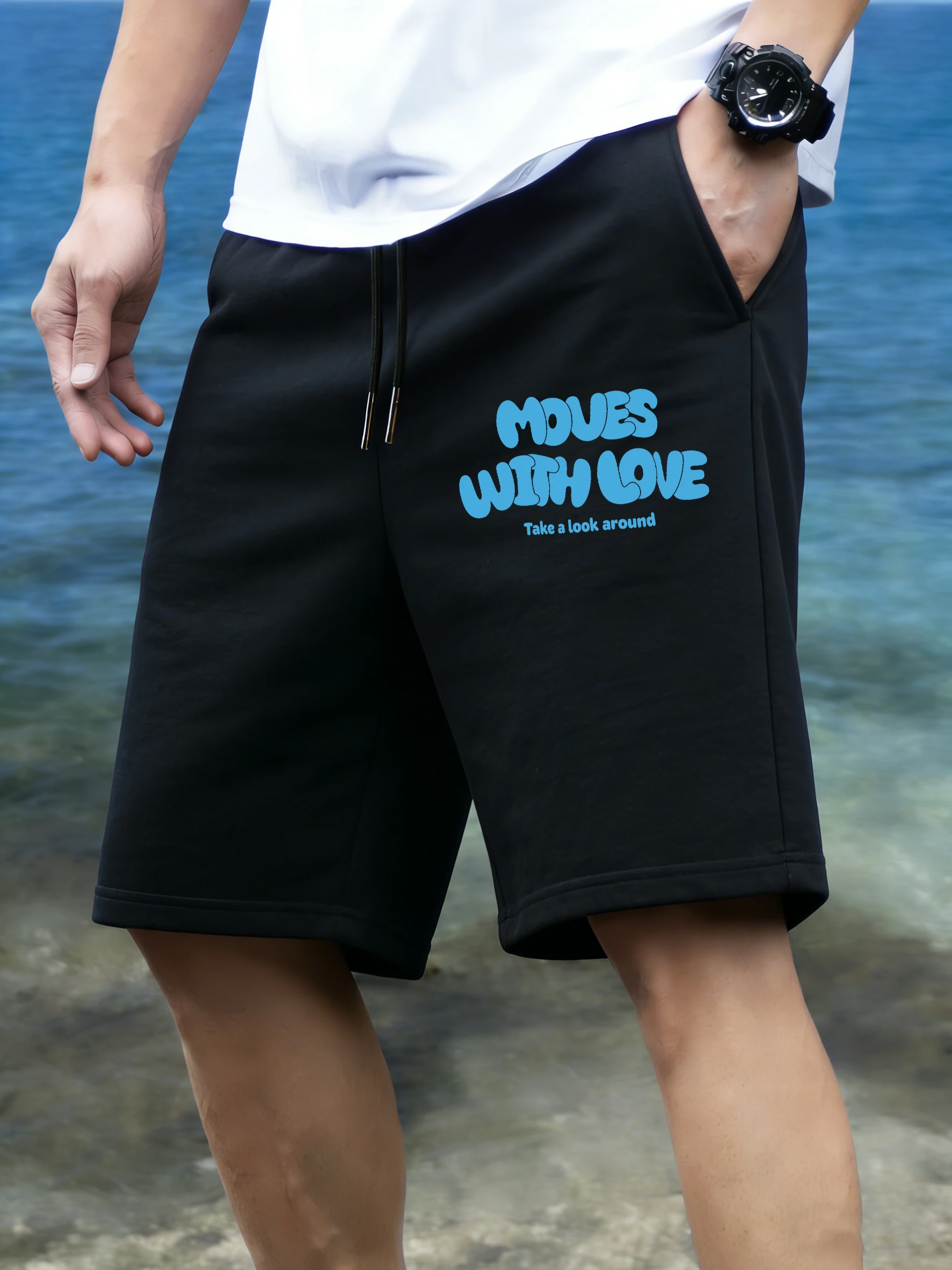 Moves With Love Print Men'S Shorts Comfortable Loose Pants Wide Leg Clothing Beach Elasticity Unisex Summer Pant Gym Streetwear
Moves With Love Print Men'S Shorts Comfortable Loose Pants Wide Leg Clothing Beach Elasticity Unisex Summer Pant Gym Streetwear