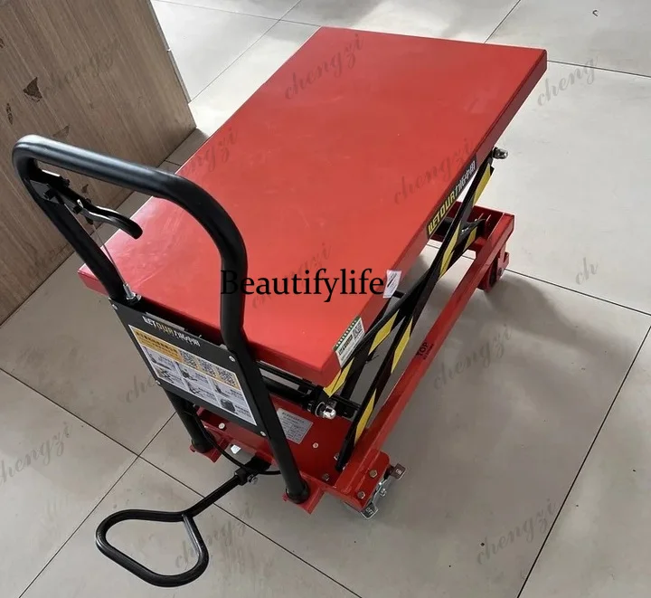 150KG 500KG 800 Mobile Hydraulic Lifting Platform Truck Warehouse Handling Loading Manual Electric Small Elevator Work Flat Cart
150KG 500KG 800 Mobile Hydraulic Lifting Platform Truck Warehouse Handling Loading Manual Electric Small Elevator Work Flat Cart