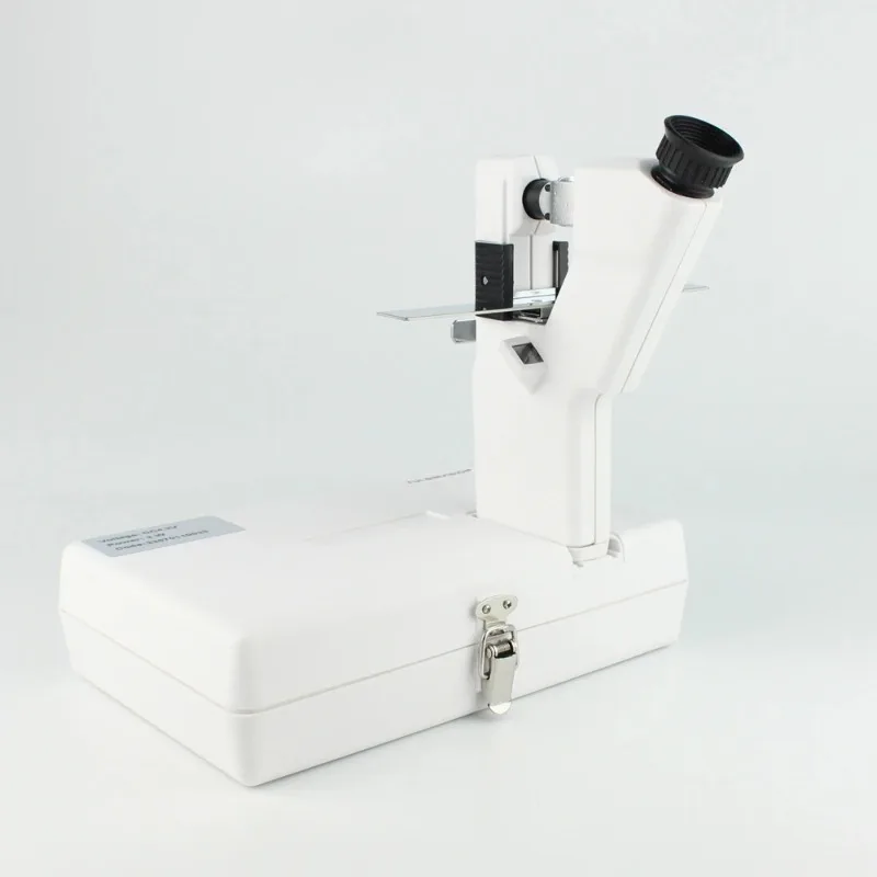 Portable Lensmeter Handheld Lensometer Manual Focimeter Battery Powered
Portable Lensmeter Handheld Lensometer Manual Focimeter Battery Powered