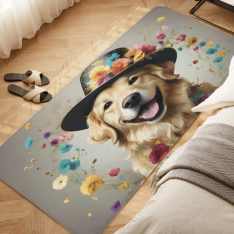 Pet Dog Waterproof Bathroom Mat Slip-resistant Entrance Door Doormat Living Room Bedroom Rug Hallway Kitchen Floor Carpet
Pet Dog Waterproof Bathroom Mat Slip-resistant Entrance Door Doormat Living Room Bedroom Rug Hallway Kitchen Floor Carpet
