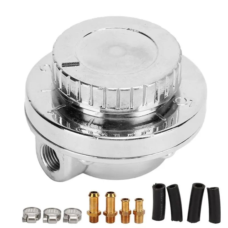 Top-Rated Universal Fuel Pressure Regulator Kit For Carburetor Engines Adjustment Functionality
Top-Rated Universal Fuel Pressure Regulator Kit For Carburetor Engines Adjustment Functionality