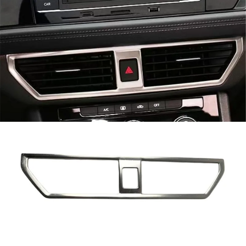 1PC For 2019-2021 Volkswagen VW JETTA 7 MK7 Stainless Steel Central Control Air Conditioning Outlet Decoration Cover
1PC For 2019-2021 Volkswagen VW JETTA 7 MK7 Stainless Steel Central Control Air Conditioning Outlet Decoration Cover