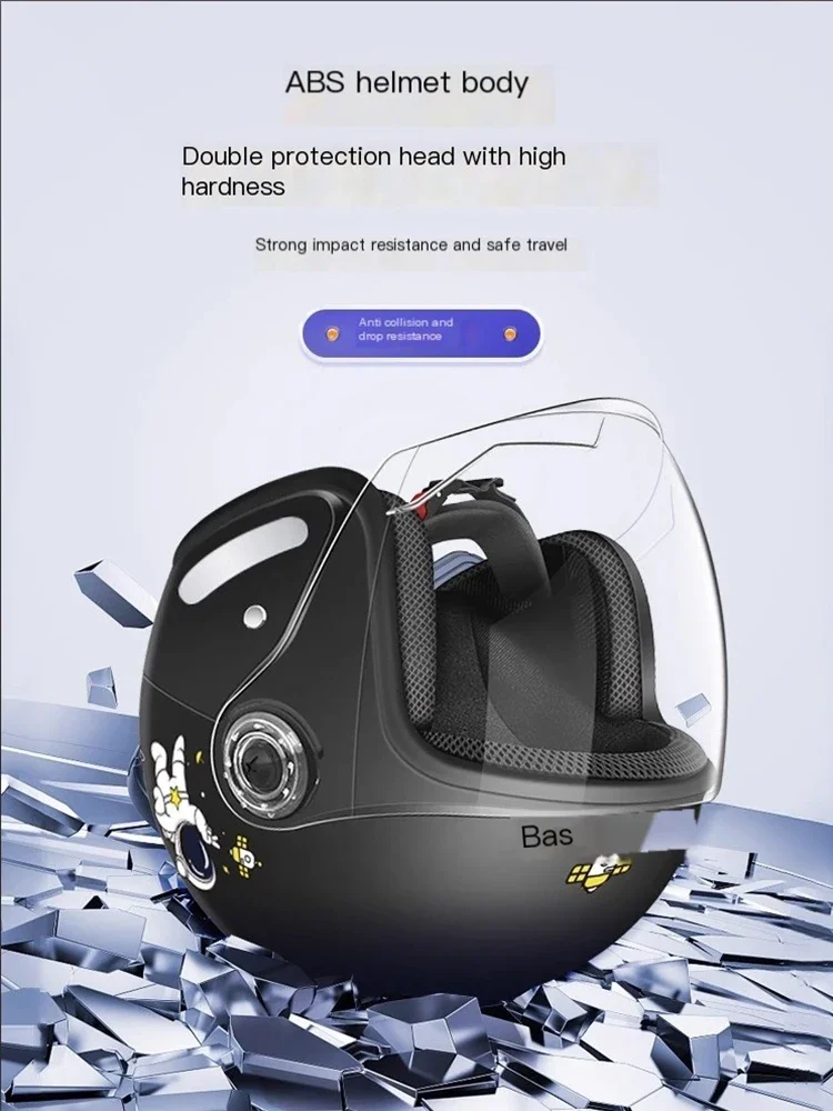 NEW Motorcycle Open Face Helmet For Men And Women Dual Lens Sun Visor Face Shield Top Lightweight Scooter Bike Retro 3/4 Helmet
NEW Motorcycle Open Face Helmet For Men And Women Dual Lens Sun Visor Face Shield Top Lightweight Scooter Bike Retro 3/4 Helmet