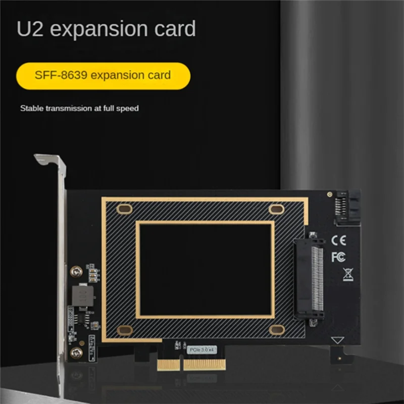AY14 -U2 PCIE X4 To U.2 Riser Card Adapter Card SSD Solid State Drive Cconversion Card SFF8639 Nvme SSD Expansion Card PCIE Rise
AY14 -U2 PCIE X4 To U.2 Riser Card Adapter Card SSD Solid State Drive Cconversion Card SFF8639 Nvme SSD Expansion Card PCIE Rise