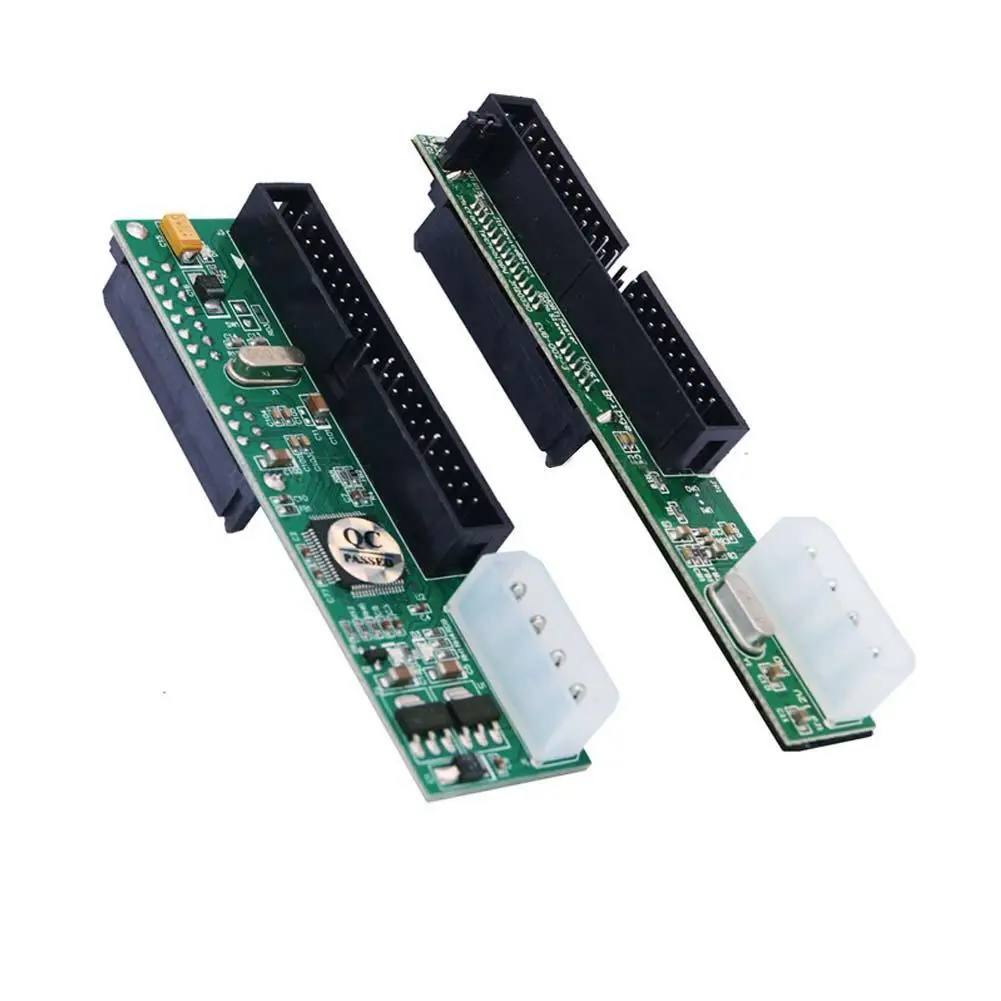 Адаптер женский и мужской, 2,5 Sata на 3,5 IDE, 40 контактов, 2,5 Гбит/с, 3,5 до 133 IDE, Поддержка ATA 100 HDD CD DVD
Адаптер женский и мужской, 2,5 Sata на 3,5 IDE, 40 контактов, 2,5 Гбит/с, 3,5 до 133 IDE, Поддержка ATA 100 HDD CD DVD