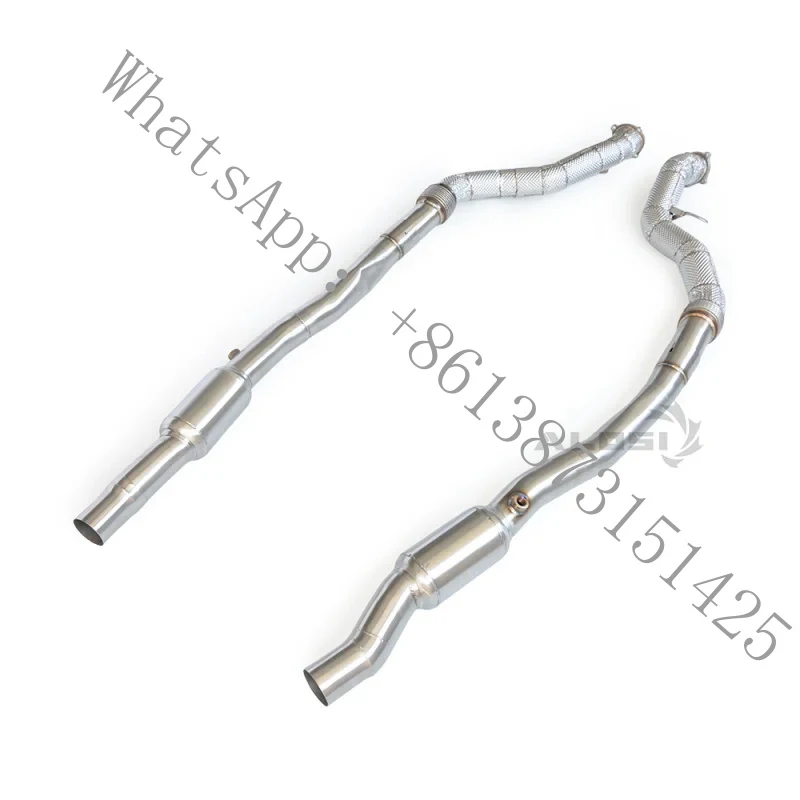 Suitable Stainless Steel Exhaust System Downpipe RS7 RS6 C6 5.0T 2003-2011 High Flow Performance Catalytic Converte
Suitable Stainless Steel Exhaust System Downpipe RS7 RS6 C6 5.0T 2003-2011 High Flow Performance Catalytic Converte