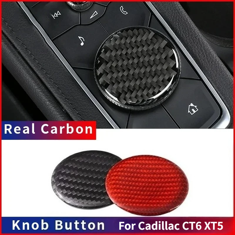 For Cadillac CT6 XT5 Real Dry Carbon Fiber Multimedia Accessory Knob Key Interior Modification Decoration Accessories
For Cadillac CT6 XT5 Real Dry Carbon Fiber Multimedia Accessory Knob Key Interior Modification Decoration Accessories