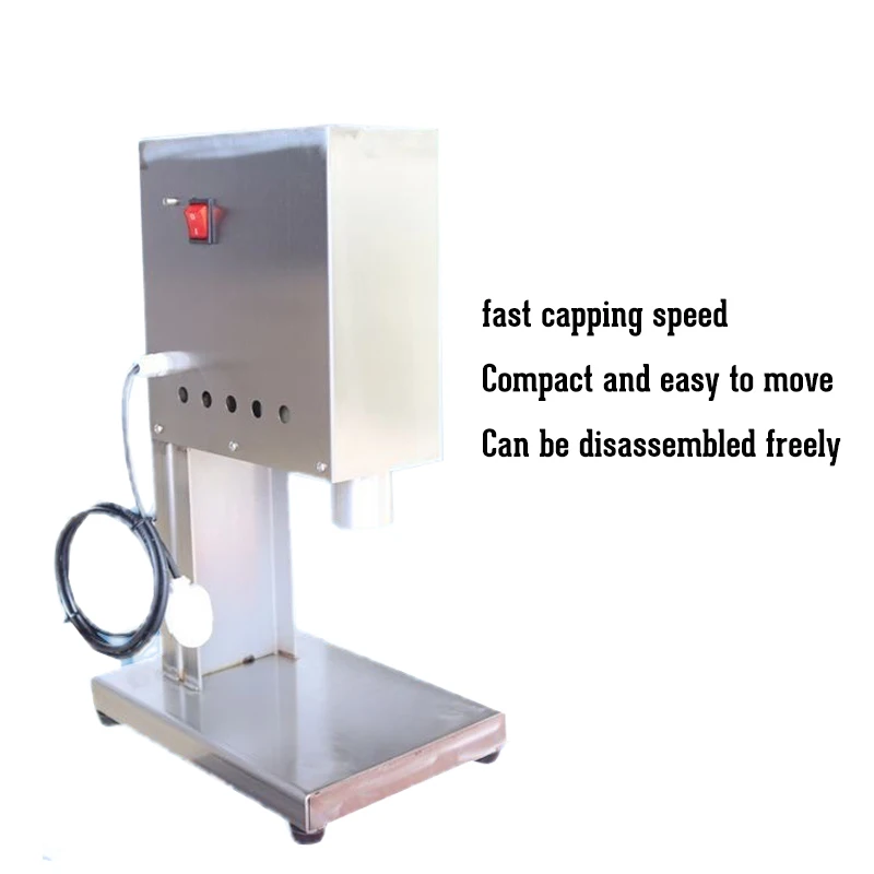 Tabletop Electric Capping Machine Nail Polish Bottle Cap Screwing Commercial Bottle Caps Capper Sealer
Tabletop Electric Capping Machine Nail Polish Bottle Cap Screwing Commercial Bottle Caps Capper Sealer