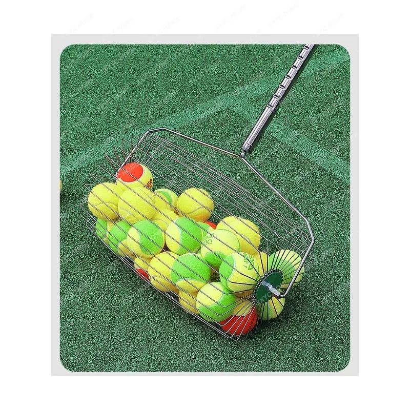 Tennis Ball Picking Basket Non-Bending Portable Ball Picker Drum Ball Picking Device Tennis Picking Artifact
Tennis Ball Picking Basket Non-Bending Portable Ball Picker Drum Ball Picking Device Tennis Picking Artifact