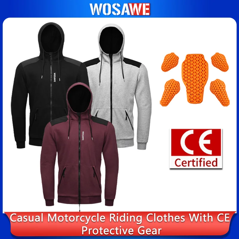 Casual Motorcycle Riding Clothes With CE Protective Gear
Casual Motorcycle Riding Clothes With CE Protective Gear