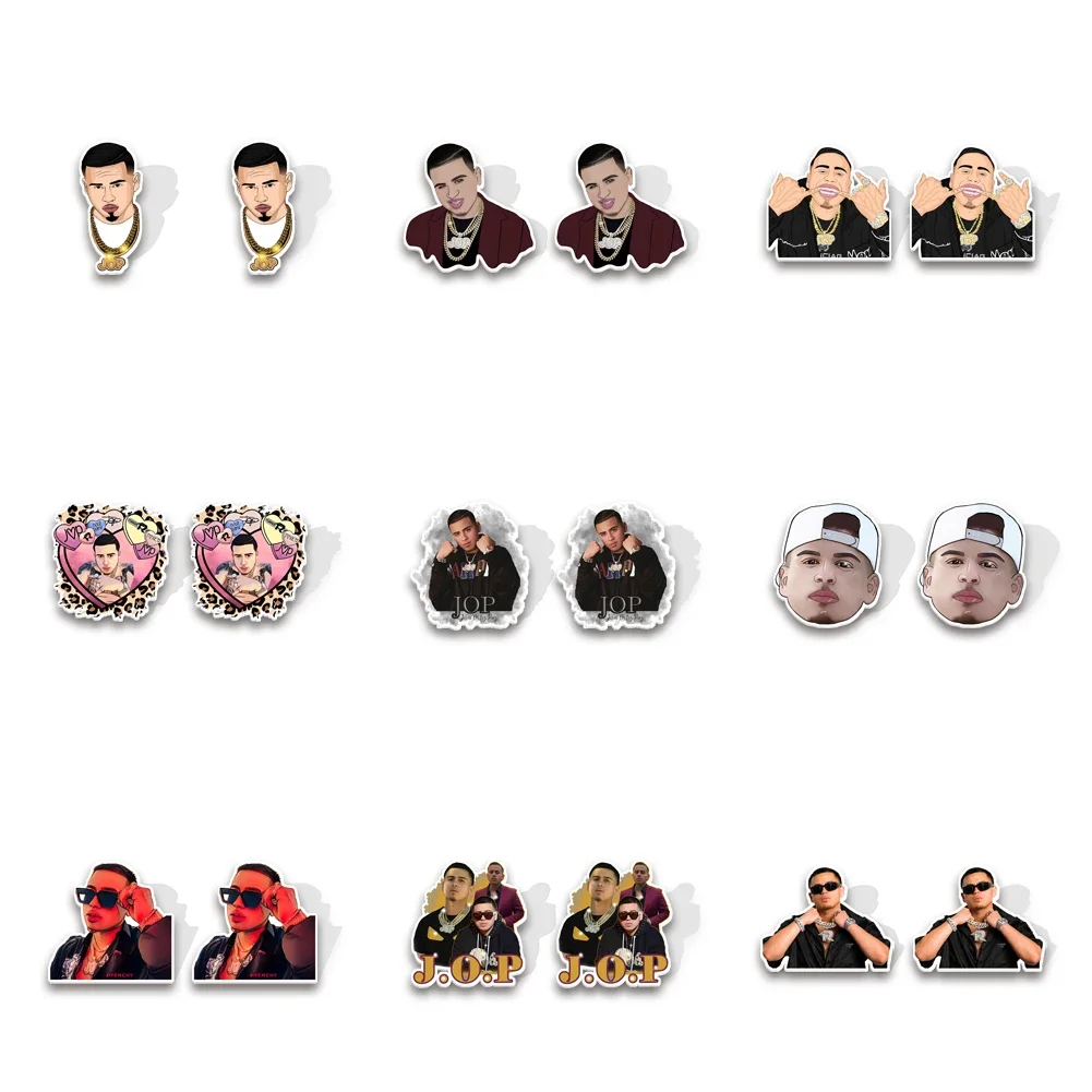 New Singer Fashion Acrylic Earrings Simple Cartoon Beauty Trend Stud Earrings Personality Portrait Female Earring
New Singer Fashion Acrylic Earrings Simple Cartoon Beauty Trend Stud Earrings Personality Portrait Female Earring