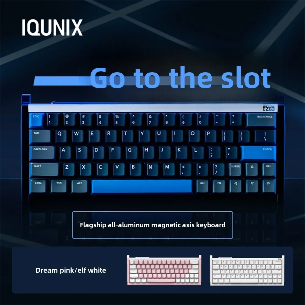 IQUNIX EZ60 EZ63 флагманская клавиатура с магнитной осью, игра для киберспорта, 8000 Гц, эффект богатой освещения, материал PBT, колпачок для клавиш, быстрая реакция
IQUNIX EZ60 EZ63 флагманская клавиатура с магнитной осью, игра для киберспорта, 8000 Гц, эффект богатой освещения, материал PBT, колпачок для клавиш, быстрая реакция