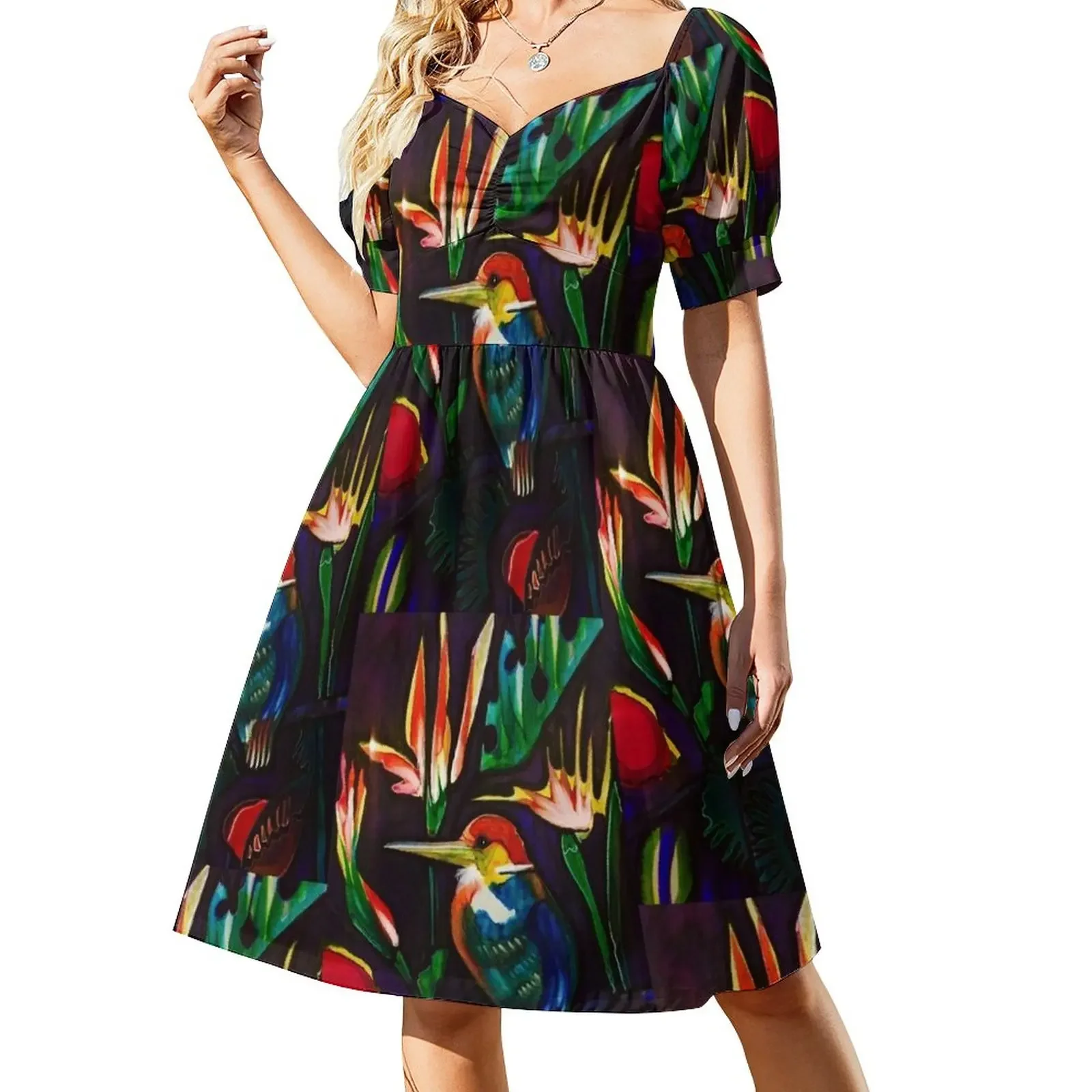kingfisher on black sunday Short-Sleeved Dress Women's dress dresses for special events evening dresses ladies
kingfisher on black sunday Short-Sleeved Dress Women's dress dresses for special events evening dresses ladies