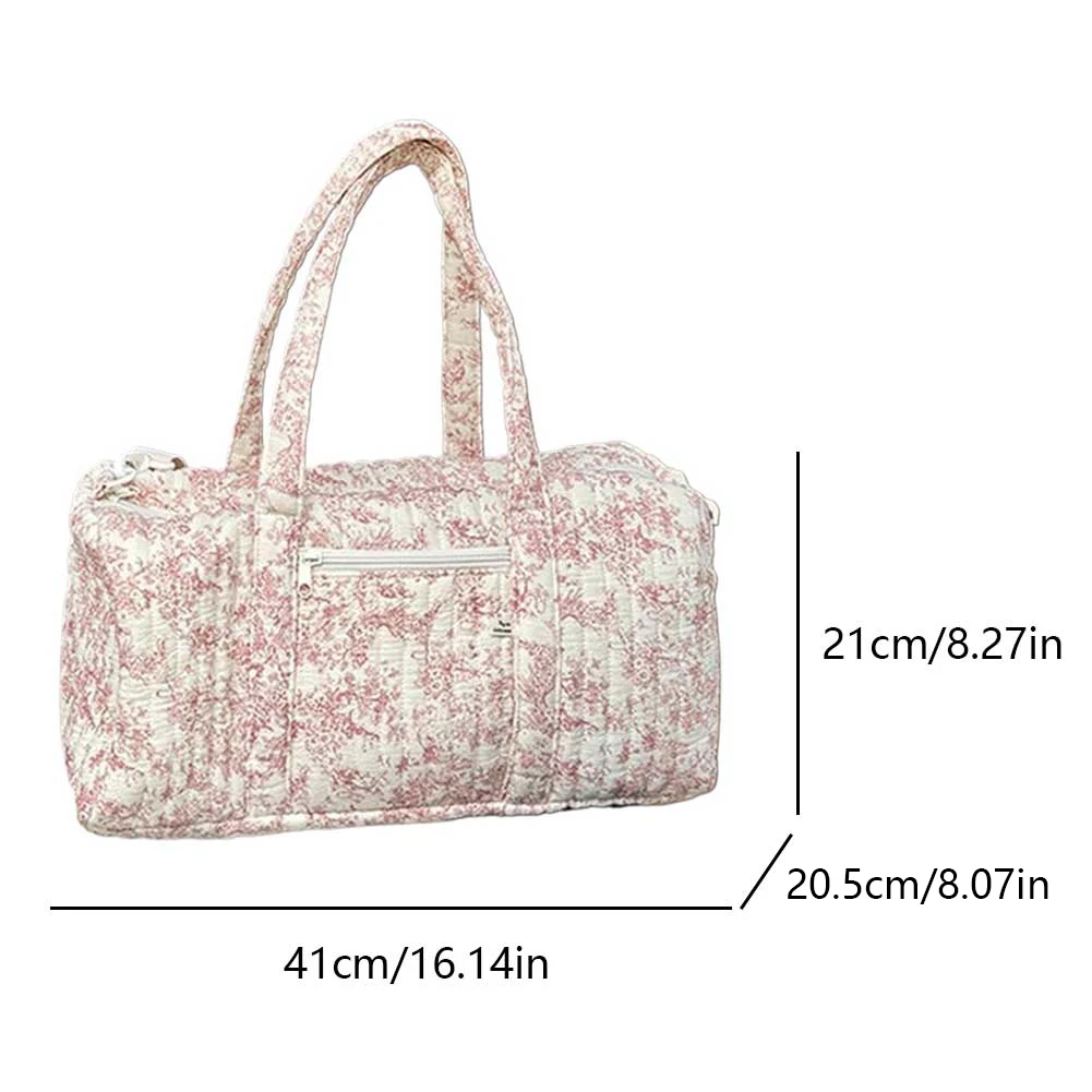 Weekender Bag for Women Floral Quilted Gym Bag with Adjustable Strap Carry On Tote for Travel Business Trips Sport
Weekender Bag for Women Floral Quilted Gym Bag with Adjustable Strap Carry On Tote for Travel Business Trips Sport
