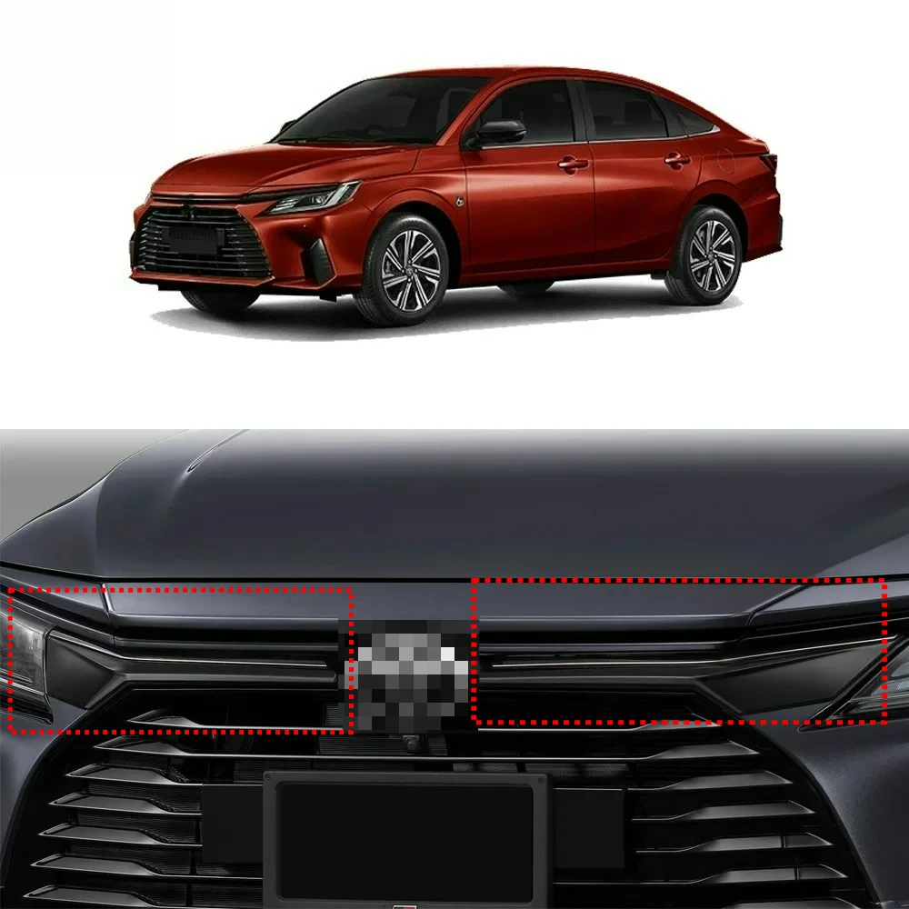 2025 Popular Car Glossy Black Front Center Grill Molding Strips Cover for Toyota Yaris Ativ Vois 2022 2023
2025 Popular Car Glossy Black Front Center Grill Molding Strips Cover for Toyota Yaris Ativ Vois 2022 2023