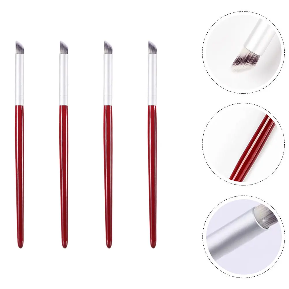 4Pcs Ergonomic Nail Art Brush Set Nail Design Brush for Precise Drawing Painting Flowers Patterns on Nails Gel Acrylic Manicure
4Pcs Ergonomic Nail Art Brush Set Nail Design Brush for Precise Drawing Painting Flowers Patterns on Nails Gel Acrylic Manicure