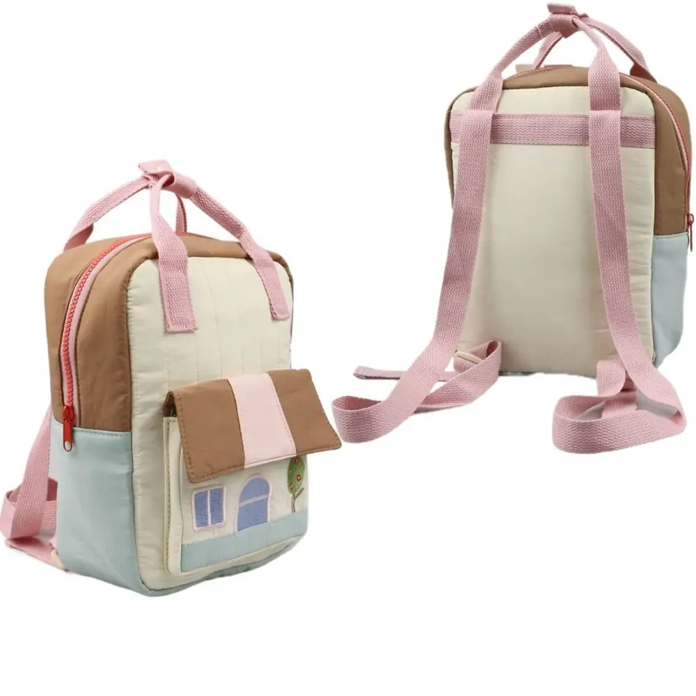 Lightweight Students Backpack Large Capacity Tree House Embroidery School Bag Cute Versatile Travel Backpack for Girls Toddler
Lightweight Students Backpack Large Capacity Tree House Embroidery School Bag Cute Versatile Travel Backpack for Girls Toddler