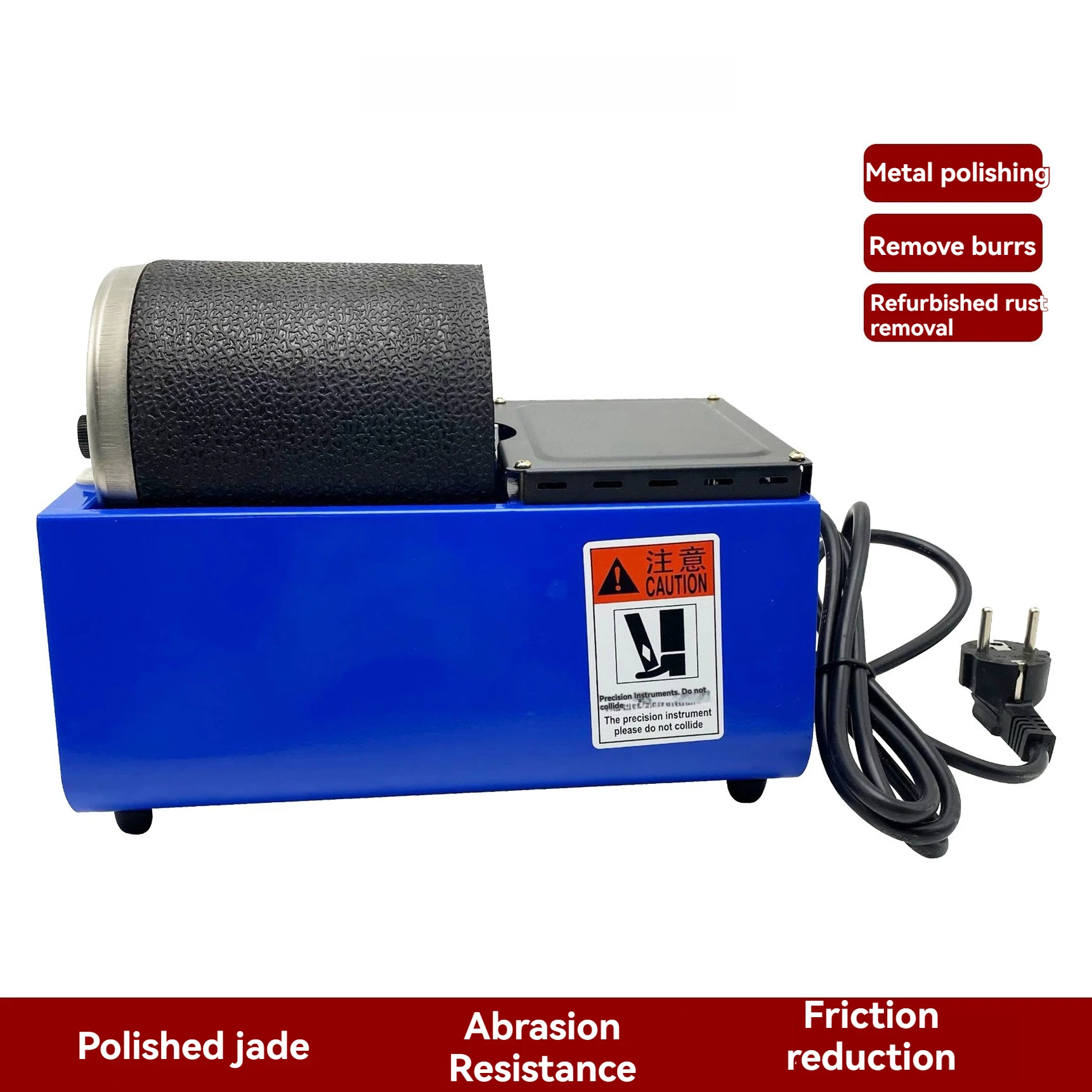 Silicone Drum Polishing Machine for Jade Grinding Polishing Deburring Brightening Jewelry Renovation Tool
Silicone Drum Polishing Machine for Jade Grinding Polishing Deburring Brightening Jewelry Renovation Tool