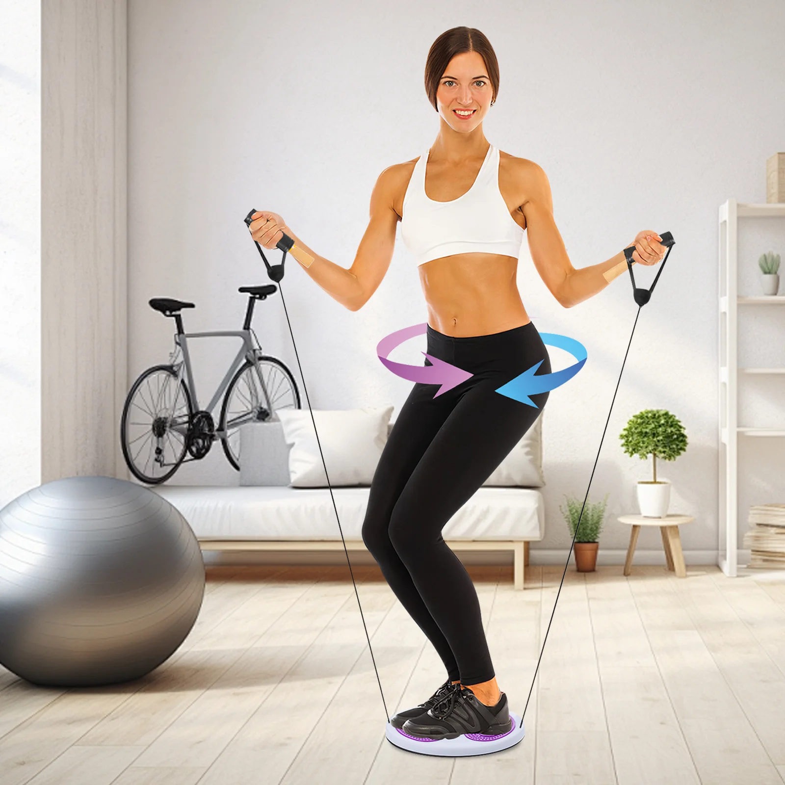 Twist Waist Disc Ab Waist Trainer Twisting Board Massage Effect Balance Coordination Stomach Workout Equipment Fitness Rotating
Twist Waist Disc Ab Waist Trainer Twisting Board Massage Effect Balance Coordination Stomach Workout Equipment Fitness Rotating