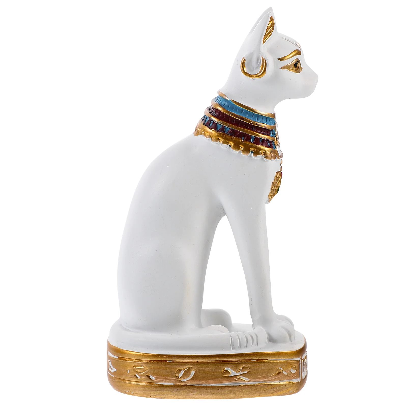 Egyptian Cat God Statue 2x3 5x7 White Resin Home Decor Figurine Cute Miniature Desktop nament Stable Cat Decor Gift
Egyptian Cat God Statue 2x3 5x7 White Resin Home Decor Figurine Cute Miniature Desktop nament Stable Cat Decor Gift