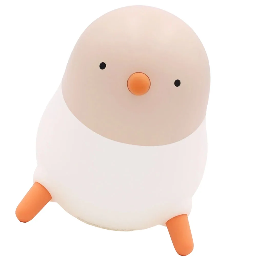 Silicone Night Light Cute Chick Small Lamp Cartoon Animal Rechargeable Kids Bedroom Warm Efficient Charging Soft
Silicone Night Light Cute Chick Small Lamp Cartoon Animal Rechargeable Kids Bedroom Warm Efficient Charging Soft