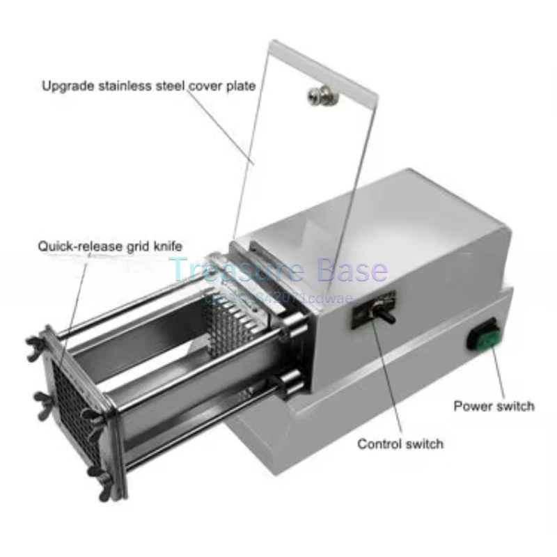 Электрическая маленькая машина для резки картофеля и картофеля из нержавеющей стали для резки растительных полосок по низкой цене
Электрическая маленькая машина для резки картофеля и картофеля из нержавеющей стали для резки растительных полосок по низкой цене