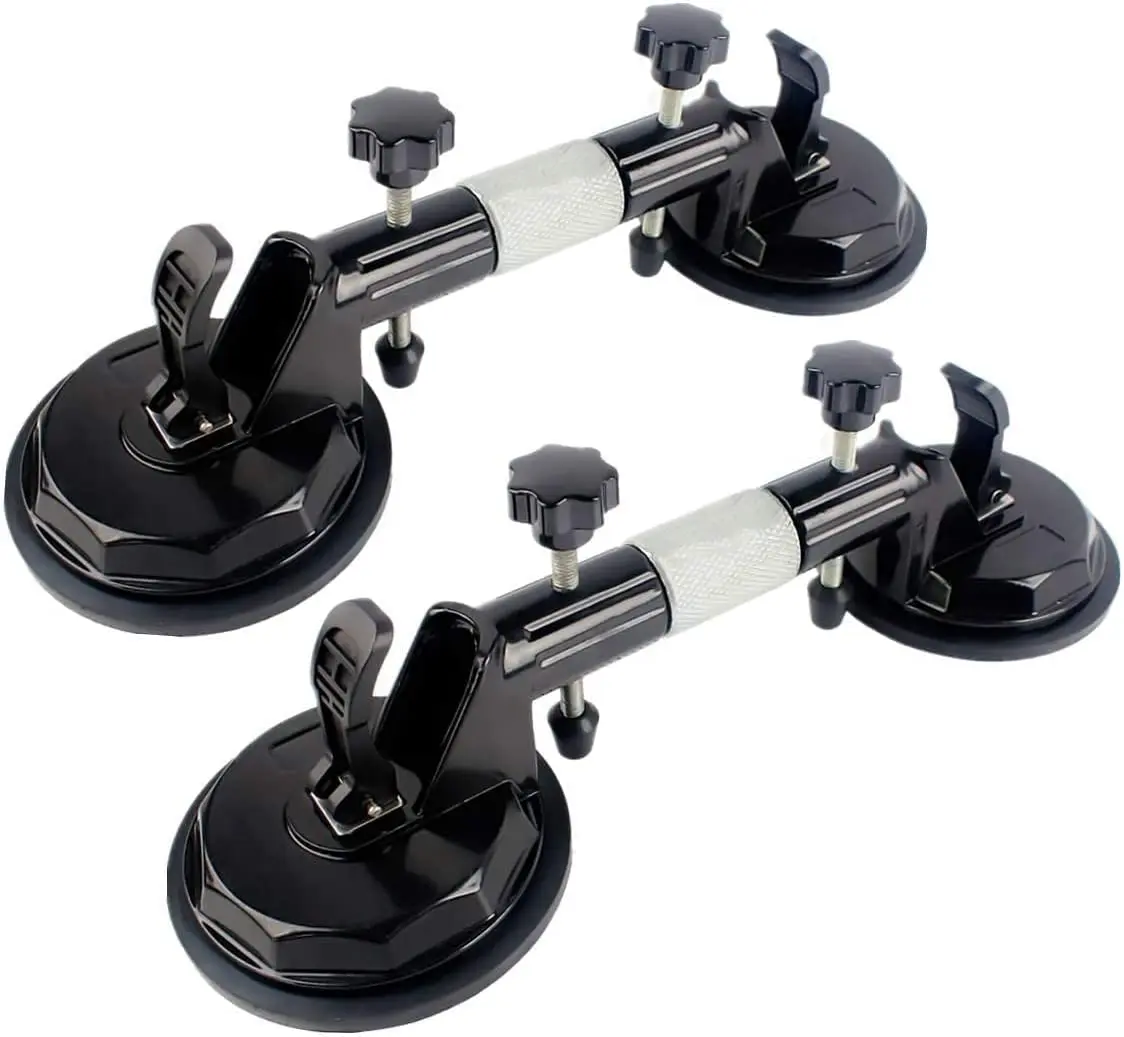 Glass Suction Cups Ceramic Tile Slab Lifting Tool Adjustable Handle Flexible Rubber Cup Durable Aluminum Alloy
Glass Suction Cups Ceramic Tile Slab Lifting Tool Adjustable Handle Flexible Rubber Cup Durable Aluminum Alloy