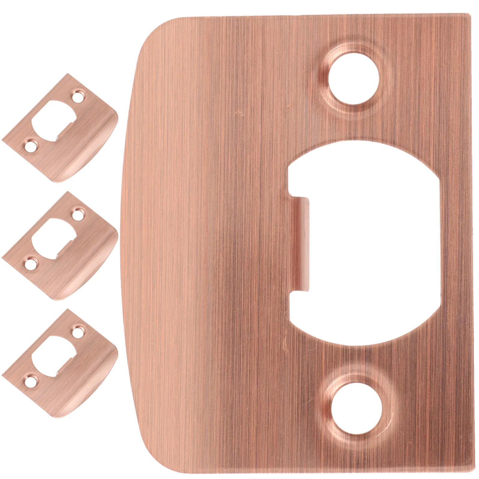 Комплект из 4 универсальных ответных планок из нержавеющей стали для дверных замков, устойчивых к коррозии, для жилых и коммерческих помещений
Комплект из 4 универсальных ответных планок из нержавеющей стали для дверных замков, устойчивых к коррозии, для жилых и коммерческих помещений