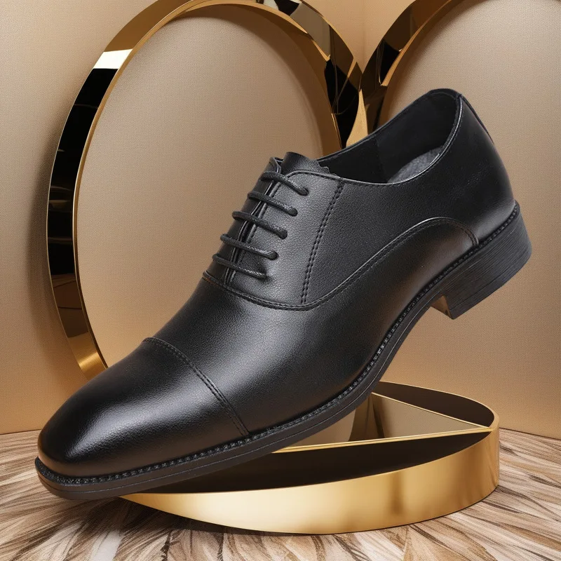 Men's leather shoes, dress shoes, leather shoes, business retro, versatile, comfortable and casual leather shoes
Men's leather shoes, dress shoes, leather shoes, business retro, versatile, comfortable and casual leather shoes