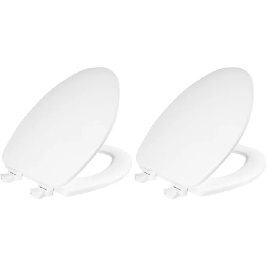 CHURCH Toilet Seat Easy Clean Hinges Release for Deep Cleans Durable Enameled Wood Seat Pack of 2
CHURCH Toilet Seat Easy Clean Hinges Release for Deep Cleans Durable Enameled Wood Seat Pack of 2