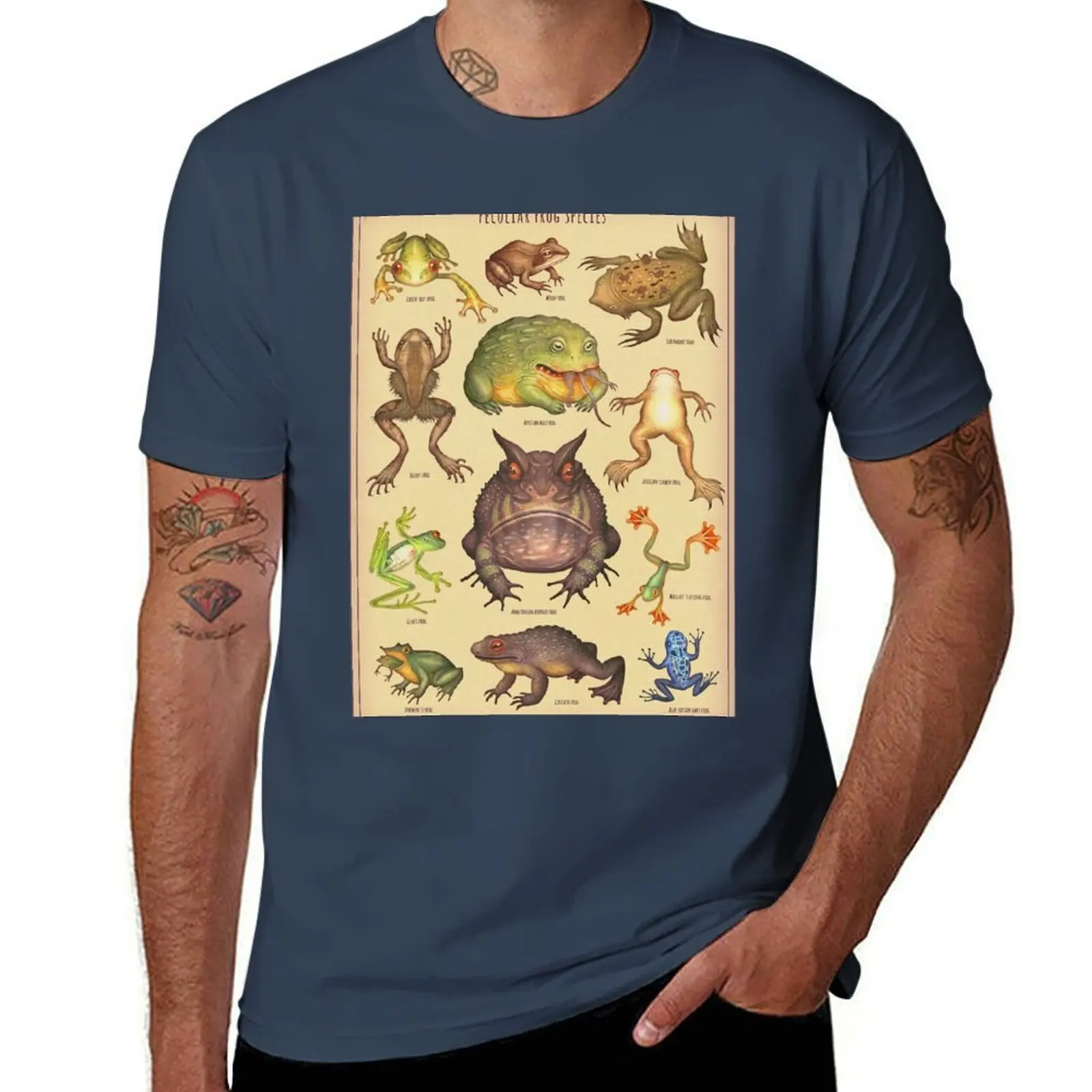 Frog Peculiar Species T-Shirt Summer Holiday Casual Tee
Frog Peculiar Species T-Shirt Summer Holiday Casual Tee