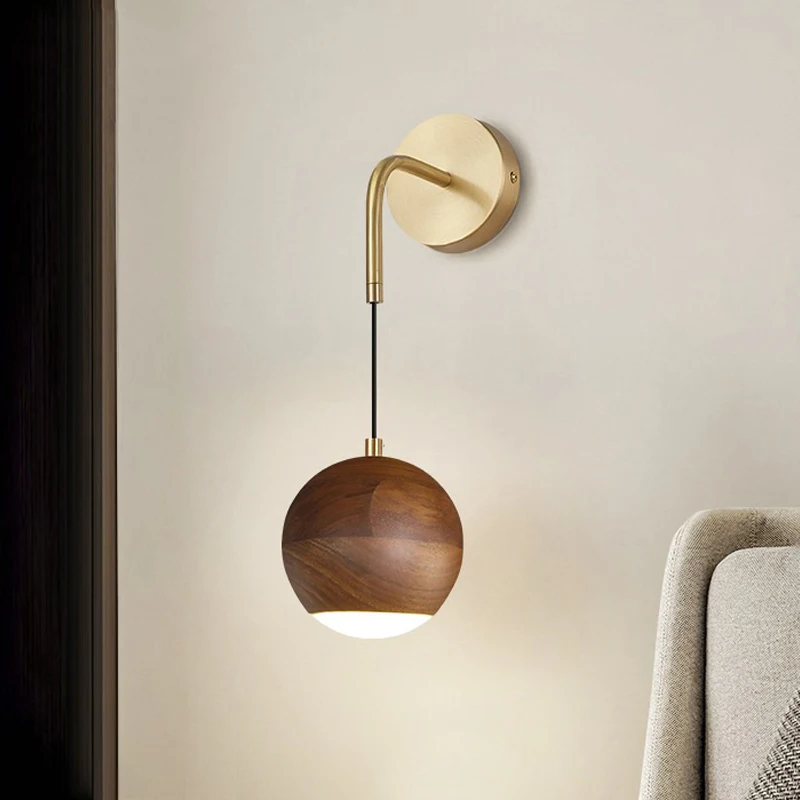 Modern Solid Wood Wall Lamp Living Room Decor Nordic Simple Retro Lamp Bedroom Bedside Aisle Corridor Led Wall Light Fixtures
Modern Solid Wood Wall Lamp Living Room Decor Nordic Simple Retro Lamp Bedroom Bedside Aisle Corridor Led Wall Light Fixtures