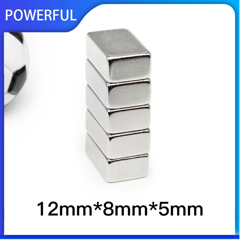 5~200PCS 12x8x5mm Quadrate Strong Powerful Magnets Block 12mm x 8mm x 5mm N35 Rectangular Permanent Neodymium Magnets
5~200PCS 12x8x5mm Quadrate Strong Powerful Magnets Block 12mm x 8mm x 5mm N35 Rectangular Permanent Neodymium Magnets