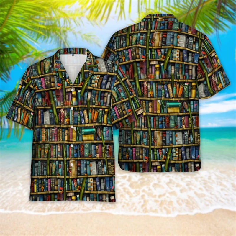 Vintage Book Aloha Beach Shirts Fashion Books Lover Lapel Blouse Harajuku Animal Design Short Sleeve Blouses Male Y2K Shirt Tops
Vintage Book Aloha Beach Shirts Fashion Books Lover Lapel Blouse Harajuku Animal Design Short Sleeve Blouses Male Y2K Shirt Tops