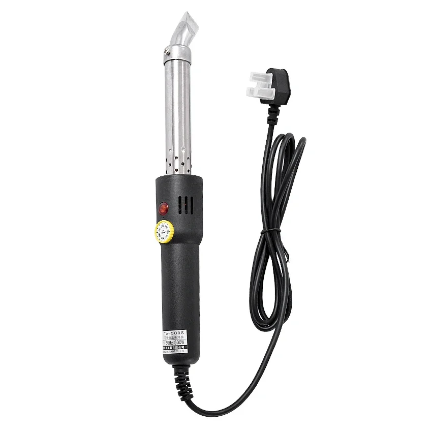 New TA-500 Electric Soldering Iron Adjustable Constant Temperature Long Life High-power Electric Iron 500W 220V 200-500 Degree
New TA-500 Electric Soldering Iron Adjustable Constant Temperature Long Life High-power Electric Iron 500W 220V 200-500 Degree