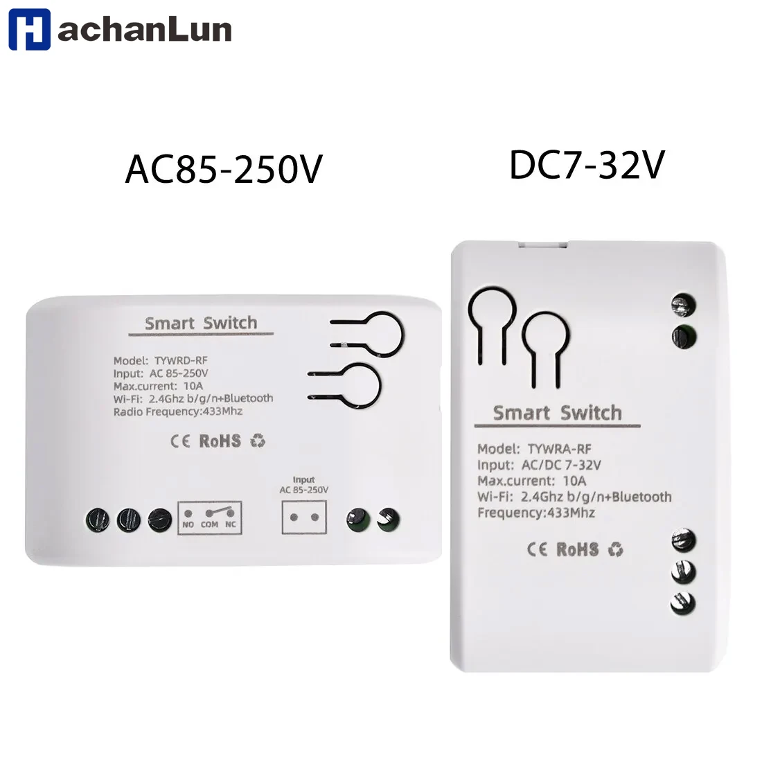 1 шт. Tuya умный пульт дистанционного управления беспроводной модуль переключателя Wi-Fi DC7-32V AC85-250V 2200 Вт RF приемник 10A Wi-Fi реле DIY
1 шт. Tuya умный пульт дистанционного управления беспроводной модуль переключателя Wi-Fi DC7-32V AC85-250V 2200 Вт RF приемник 10A Wi-Fi реле DIY