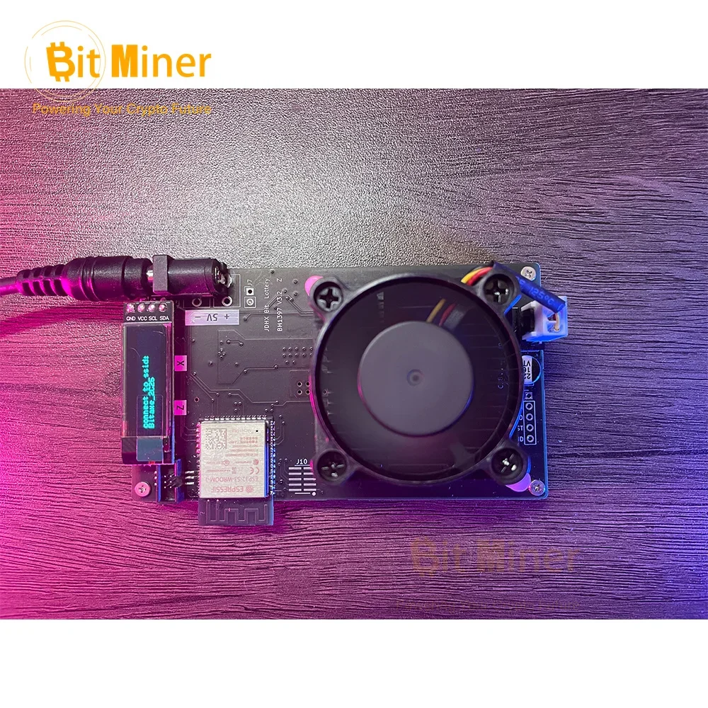 Bitaxe DIY Kit BM1397 Asic Chip Open Source ASIC Bitcoin Miner With Power Supply mini Bitcoin miner
Bitaxe DIY Kit BM1397 Asic Chip Open Source ASIC Bitcoin Miner With Power Supply mini Bitcoin miner