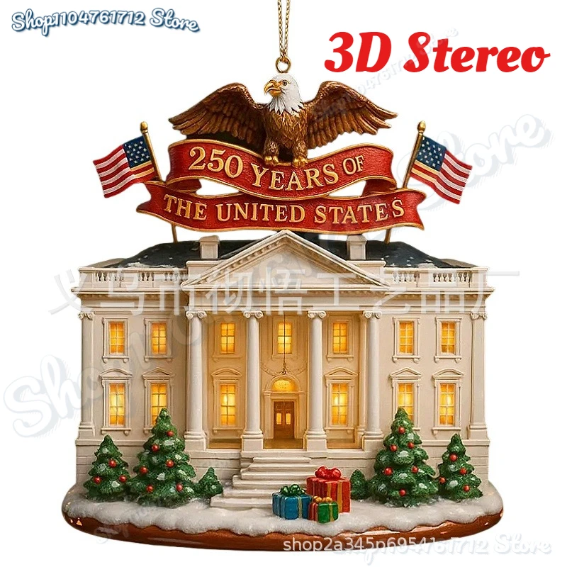 US 250th Anniversary Ornament,3D 250 Years of The United States Commemorative Hanging Decor for Christmas Tree for Patriots
US 250th Anniversary Ornament,3D 250 Years of The United States Commemorative Hanging Decor for Christmas Tree for Patriots