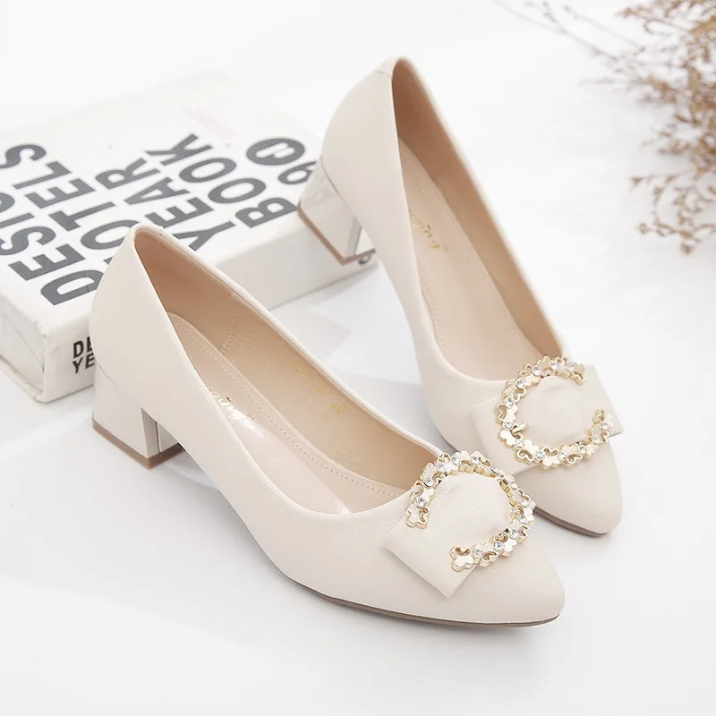 2026 Spring New Light Mouth Soft Leather Comfortable Thick Heel Single Shoes Versatile Temperament Not Tired of High Heels
2026 Spring New Light Mouth Soft Leather Comfortable Thick Heel Single Shoes Versatile Temperament Not Tired of High Heels